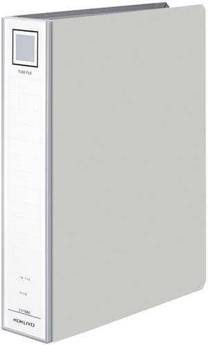 ガバットチューブ銀A4縦背幅65から95mm30冊