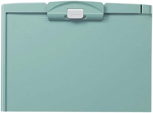 クリップボードH A4横 緑 10枚