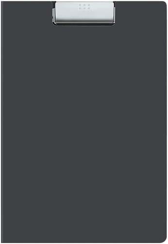 クリップホルダー<PP> A4 ダークグレー10枚