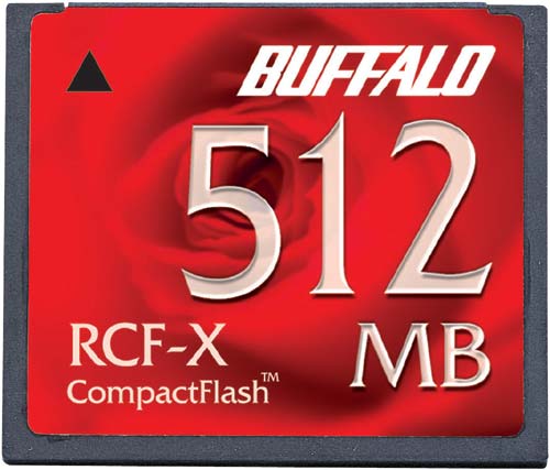 コンパクトフラッシュカード 512MB×3