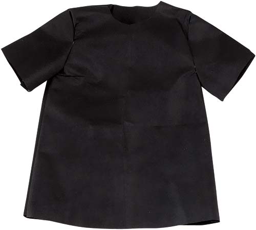 衣装 不織布シャツ 黒