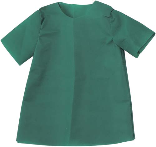 衣装 不織布シャツ 緑