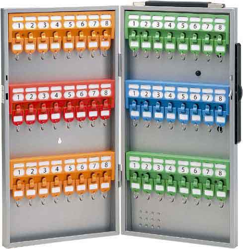 キーボックス シルバー 48個吊 2台セット