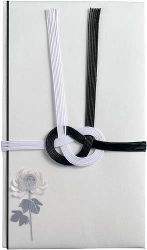 祝儀袋 PC 金封 不祝儀 菊柄 6個