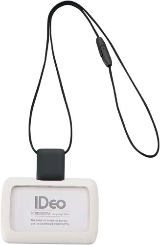 吊下げ名札IDカード用ヨコ型 白3個パック