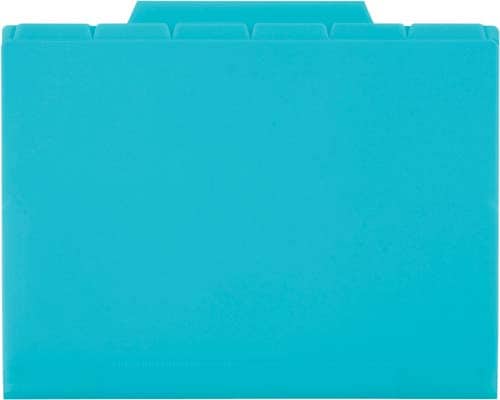 12インデックスフォルダーA4 ブルー