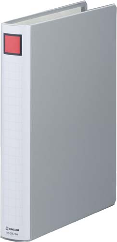 キングF SDDE灰A4縦背幅46mm30冊以上