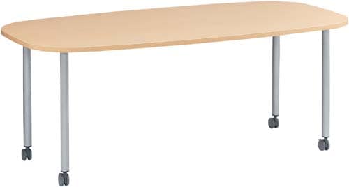 オーバル型キャスターテーブル1890NA