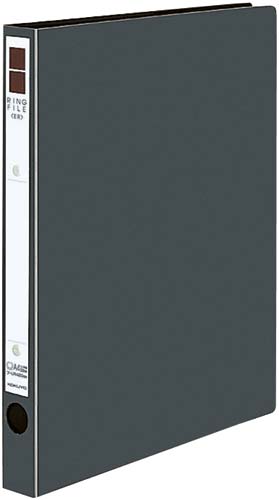 リングファイル<ER>濃灰A4縦背幅29mm10冊