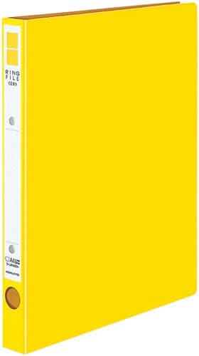 リングファイル<ER>黄A4縦背幅29mm 5冊