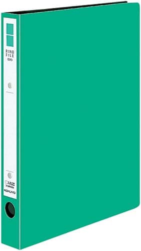 リングファイル<ER>緑A4縦背幅39mm10冊