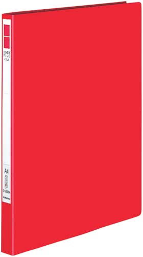 レバーファイル<Eze>A4縦12mm 赤 10冊