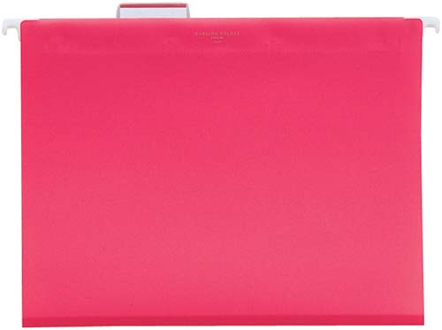 ハンギングフォルダーPP A4 赤5枚 10セット