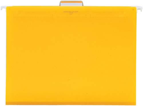 ハンギングフォルダーPP A4 黄5枚 10セット