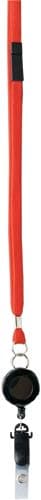 リール式吊下げひも 赤