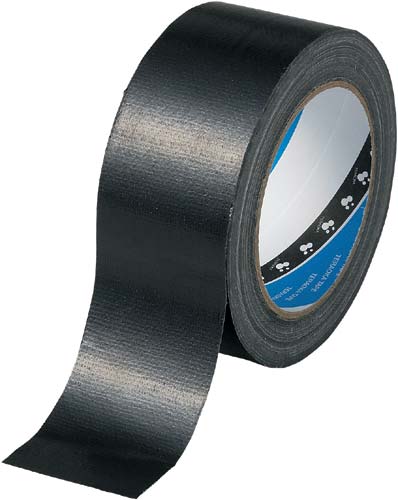 カラー布テープ No.1535 黒 1巻