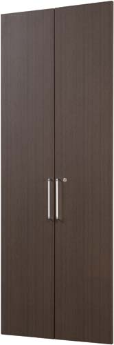 リピアノ木製収納 オプション扉 6段用 Dブラウン