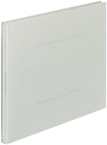 ガバットファイル(紙製) A4横 灰10冊