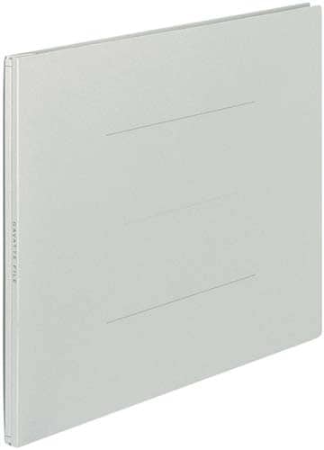 ガバットファイル(紙製) B4横 灰10冊