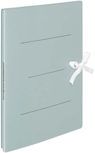 ガバットファイルストロング A4縦 青 紐付10冊