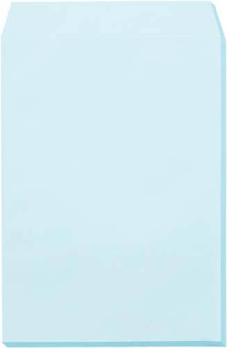 Hiソフトカラー封筒角2ブルー 100枚