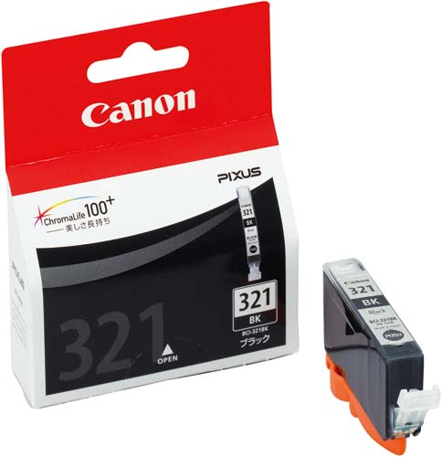純正インク BCI−321BK ブラック
