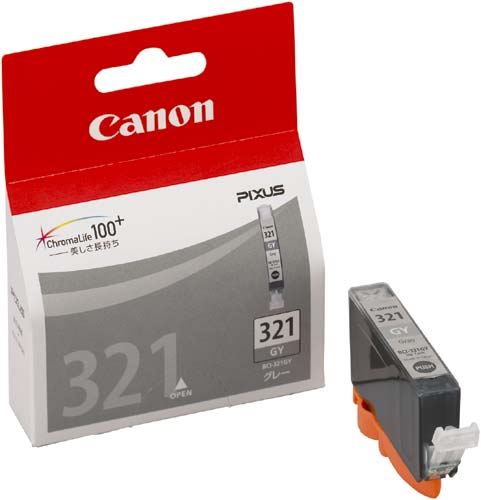 純正インク BCI−321GY グレー2個以上