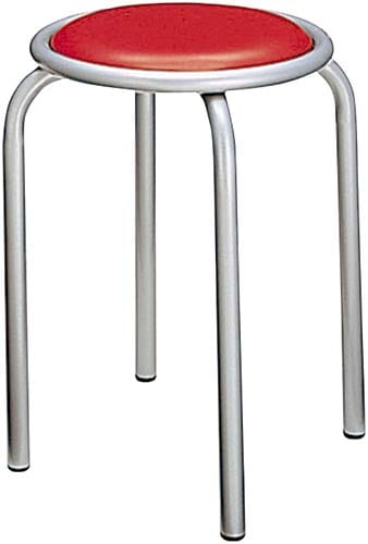 スツール ビニールシートレッド 6脚以上