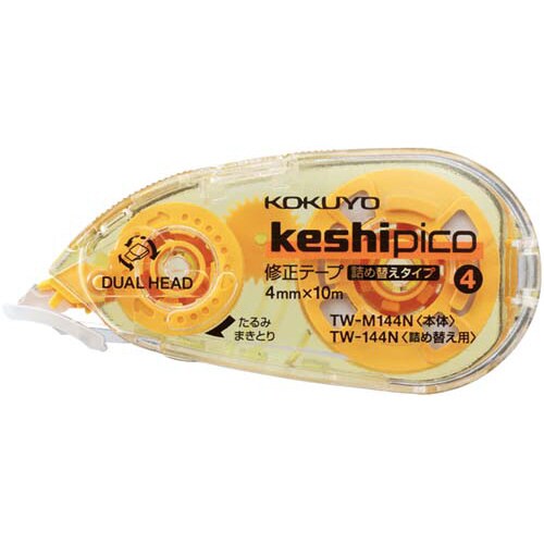 修正テープケシピコ 詰替タイプ本体 幅4mm×3