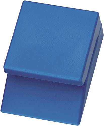 メモクリップ スクエアマグネットタイプ青 10個入