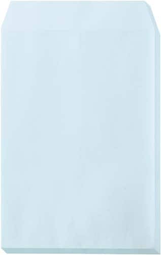 ソフトカラー封筒 角6 ブルー100枚入×10