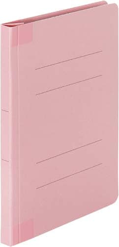 フラットファイル背補強タイプA5縦 ピンク10冊