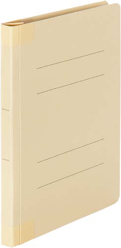 フラットファイル背補強タイプA5縦 イエロー10冊