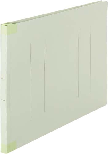 フラットファイル背補強タイプB4横グリーン100冊