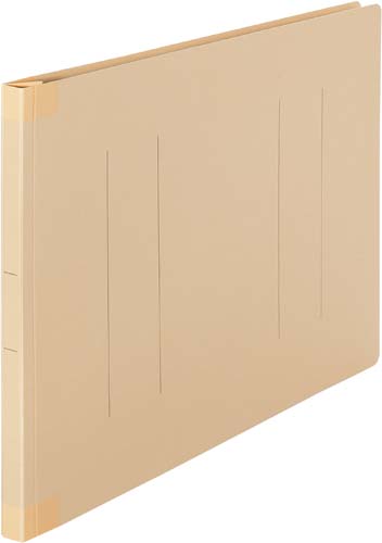 フラットファイル背補強タイプB4横イエロー100冊