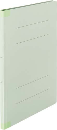 フラットファイル背補強タイプB4縦 グリーン10冊