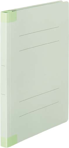 フラットファイル背補強タイプB5縦 グリーン30冊