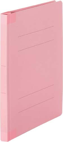 フラットファイル背補強タイプB5縦 ピンク100冊