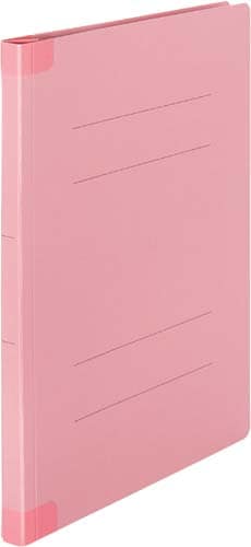 フラットファイル背補強タイプA4縦 ピンク200冊