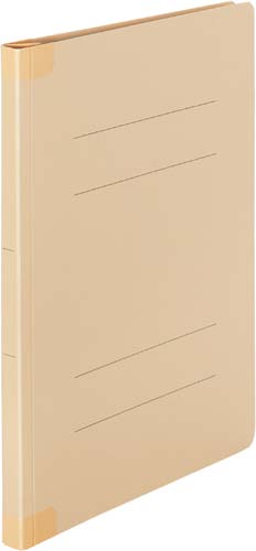 フラットファイル背補強タイプA4縦 イエロー50冊