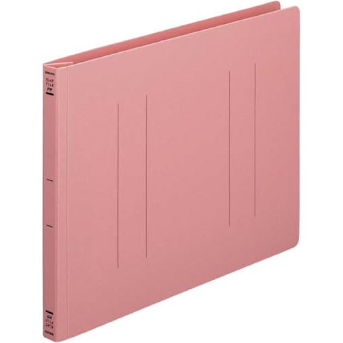 フラットファイル<PP> A4横 桃 10冊