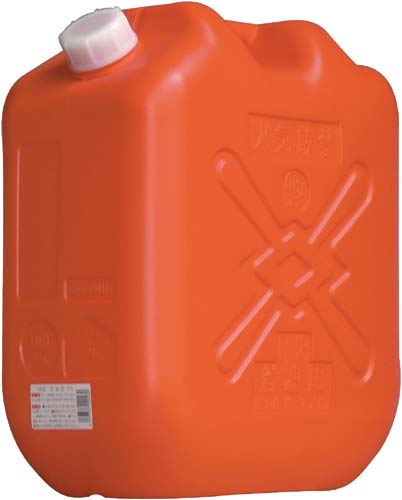 灯油缶 18L レッド 5個