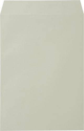 封筒 角A4 85g グレー スミ貼 500枚