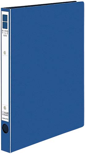 リングファイル<ER>青A4縦背幅29mm10冊