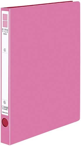リングファイル<ER>桃A4縦背幅29mm5冊