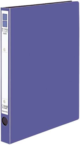 リングファイル<ER>紫A4縦背幅29mm 5冊