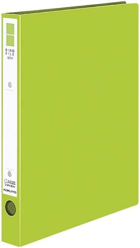 リングファイル<ER>黄緑A4縦背幅29mm 5冊