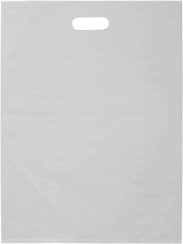 高密度ポリエチレン手提袋 M 白 25枚