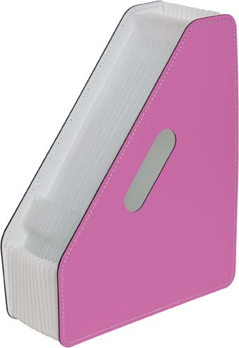 ドキュメントスタンドA4タテ 13ポケット ピンク