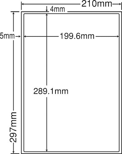 ナナワード マルチタイプ A4ノーカット 500枚